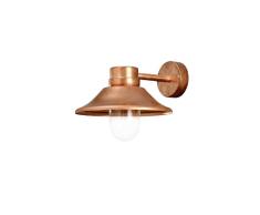 Konstsmide LED Laterne Vega, Metallisch/Transparent, Glas/Kupfer, 412-900