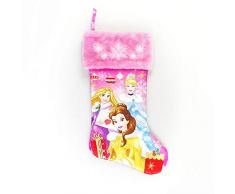 Disney Princess Satin Stocking Weihnachtsstrumpf, merhfarbig, 20