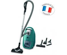 Rowenta Silence Force Staubsauger mit Beutel, leise, leistungsstark, Kapazität XL 4,5 l, Zubehör speziell für Tierhaare und für zu Hause, RO7769EA, Blau/Grau