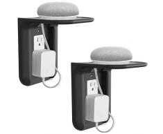 WALI Wandregal Standard Vertikal Duplex Dekor 2 Pack schwarz