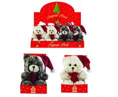 Peluches Kalidou by Gund Enesco 770926 Teddybär, Braun mit Schal