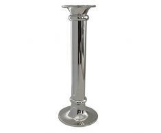 Kerzenleuchter Kerzenhalter H 17 cm versilbert Silber Plated in Gute Verarbeitung