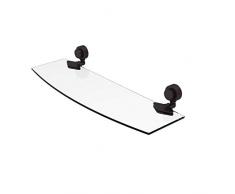 Allied Messing 433 G/18-abz Venus Collection abgeschrägte Glas Regal, 18 von 12,7 cm, Antik Bronze