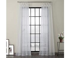 HPD Gardine SHCH-81873-84 Leinenvorhang, 50 x 84, Altair Blue