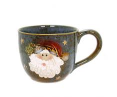 Suppentasse mit Weihnachtsmann-Motiv, ca. 90 ml
