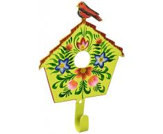 Abbott Collection Vogelhaus Wandhaken, grün