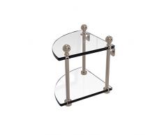 Allied Messing ma-3-pew doppelt Eckregal, antik Zinn