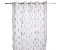 storeindya Vorhänge für Zuhause, Wohnzimmer, Schlafzimmer, Verdunkelung, Dusche, Küche, Fenster, Dekoration, altweiß