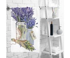 Wamika Handtücher / Handtücher für Yoga, Llama, meditiert Alpaka-Gesichtshandtuch, ultra-weich, sehr saugfähig, tragbar, Reise-Geschirrtücher, Waschlappen, Badezimmer-Dekoration, Hauseinweihung, 40,6 x 76,2 cm 30x15in reh / hirsch