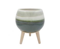 Amazon Marke - Rivet Moderner Übertopf, 29 cm, Mehrfarbig