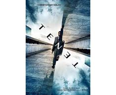 WMG Filmposter, Motiv: Tenet (Robert Pattinson, John David Washington), glänzendes Fotopapier, 27,9 x 43,2 cm