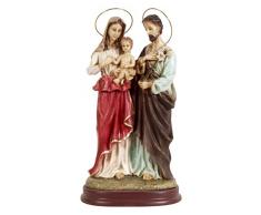 Joana Darque Heilige Familie mit Christkind, Marfinite, Verschiedene Blau, 31 x 17 x 17 cm
