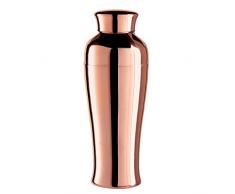 Oggi vergoldet Spiegel Finish hoch & Slim Cocktail Shaker, 0,75 l/26 oz, Kupfer