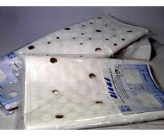 H&H 2594100 Pengo Sissi Teppich Dusche, 53 x 53, Mehrfarbig, Sortiert, 53 x 7 x 7 cm