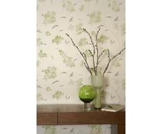 Graham & Brown Spirit Enthrall Floral Botanical Tapete, cremefarben/Grün