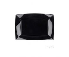 Gold Plast GLD090 Speiseteller, Schwarz