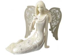 Little Things Mean A Lot August monatlichen Engel Figur, 3–1/2 Zoll, inkl. Edelstein am Schmetterling