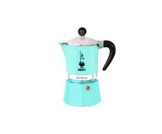 Bialetti Rainbow Espressokocher, Aluminium, weiß, 1 Tasse