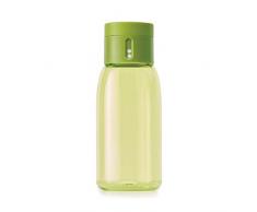 Joseph Joseph Dot - Trinkflasche mit Kontrollfunktion, 400 ml - grün