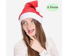 LYCXC Elektrischer Weihnachtsmann und Weihnachtsmützen Xmas Hat