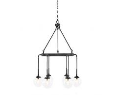 INK IVY Clive Kronleuchter, schwarz, See Below