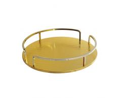 American Atelier Croc Schiene Tablett, Gold, Rund