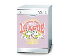 Decusto – Bulldog Team Aufkleber für Geschirrspüler