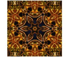 3dRose LLC CT 42362 _ 1 Keramik Fliesen, 4-Zoll, Türkisch Dekorative Blumen Mandala