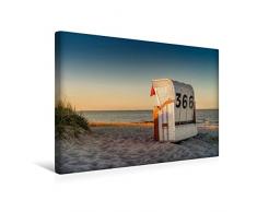 Premium Textil-Leinwand 45 x 30 cm Quer-Format Hooksiel | Wandbild, HD-Bild auf Keilrahmen, Fertigbild auf hochwertigem Vlies, Leinwanddruck von Rainer Ganske Fotografie