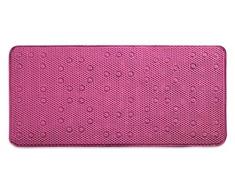 Popular Bath Gepolsterte Waffel Rutschfeste Memory Foam Badewanne Matte Pink