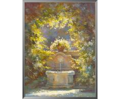 Gerahmte Kunstdrucke - Messely, Johan - Fraîcheur au Baux de Provence - 31 x 41 cm - Serie ATOS