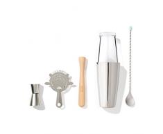 Unbekannt Mako Bar Essentials Set, Edelstahl, Sortiert
