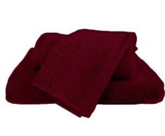 marrikas Ägyptische Baumwolle 2 Stück Seiftuch Set, burgunderfarben, 2 Stück