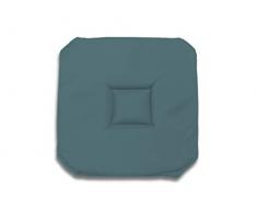 Soleil docre Alix Stuhlkissen, blau, 40 x 40 cm