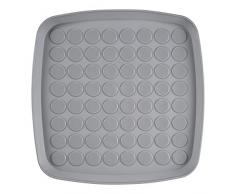 Ich Suche eine Idee km4027 Tablett Abtropfgestell TPR rot/grau/schwarz/türkis 34,50 x 34,50 x 1,80 cm