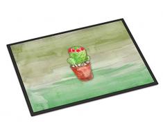 Caroline s Treasures Kaktus grün Watercolor Fußmatte, Multicolor, 45,7 cm H x 68,6 cm W