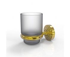 Allied Brass Waverly Place Collection Wall Mounted Tumbler Toothbrush Holder, Polished Brass