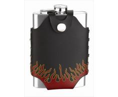 FJX Gro-handel HFL-SP128 8 Unzen Flachmann mit Feuer Bottom Pouch