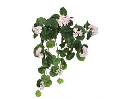 MICA Decorations 1005425 Geranium - L63 cm Kunstpflanze, Polyester, 63 x 24 x 24 cm