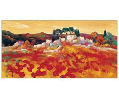 ArtPlaza AS10257 Provence Dorée - (Keiflin), Holz, Bunt, 100 x 1.8 x 50 cm