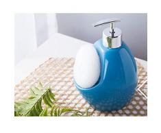 Panda H&K Aufsatzwaschbecken Handseifenspender Pumpflasche, Nordic Fashion Flüssigflasche für Badezimmer Küche Handschale Lotion - 600 ml