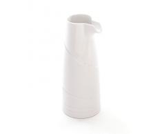 Berghoff Bianco Milchkännchen, verglastes Porzellan, 21 cm, 650 ml, 21,5 x 10 x 10 cm