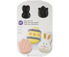 Wilton Antihaft-Pfanne mit 6 Mulden Spring silber