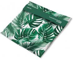 koala 6360BB04 Set Full Print Tropischer Kühler + Korkenzieher + Geschenkfolie, auslaufsicher, 2 Stück Neu, Grün, Einheitsgröße