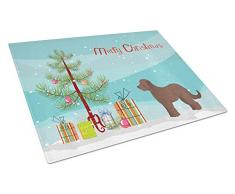 Carolines Treasures CK38LCB Glasschneidebretter, Weihnachtsbaum, Braun, 12 H x 16 W, mehrfarbig