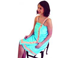 Birchwood Badewannenauflage, Fleece, Blau