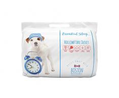 Boston Bettdecke & Kissen Essentials 7,5 Tog Soft Hohlfaser/Microfaser Bettdecke, Microfaser, weiÃ, Kingsize