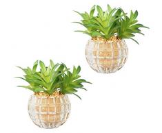 Vintage Home Decor Kunstpflanze, 6 Stück