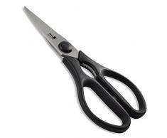 TM Electron Küchenschere, rostfreier Stahl Küchenschere Schwarz