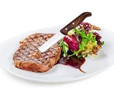 Icel Wellenschliff-Klinge Packa-Holz Griff Classic Steak Messer. fein 4-inch Holz